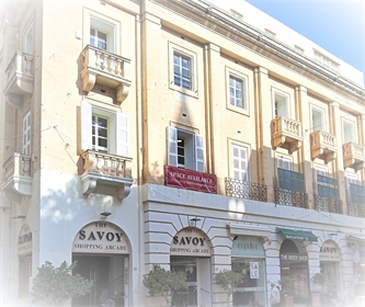 Commercial Space available for rent at The Savoy, Valletta