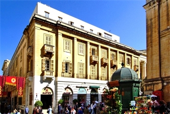 Savoy Shopping Complex of Republic Street and St. John Street, Valletta
