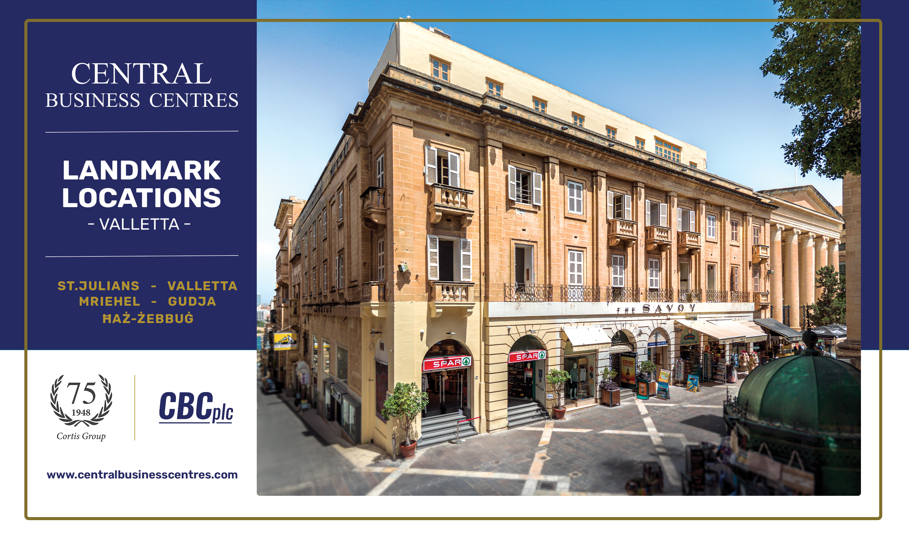 Ongoing works at CBC Valletta - The Savoy