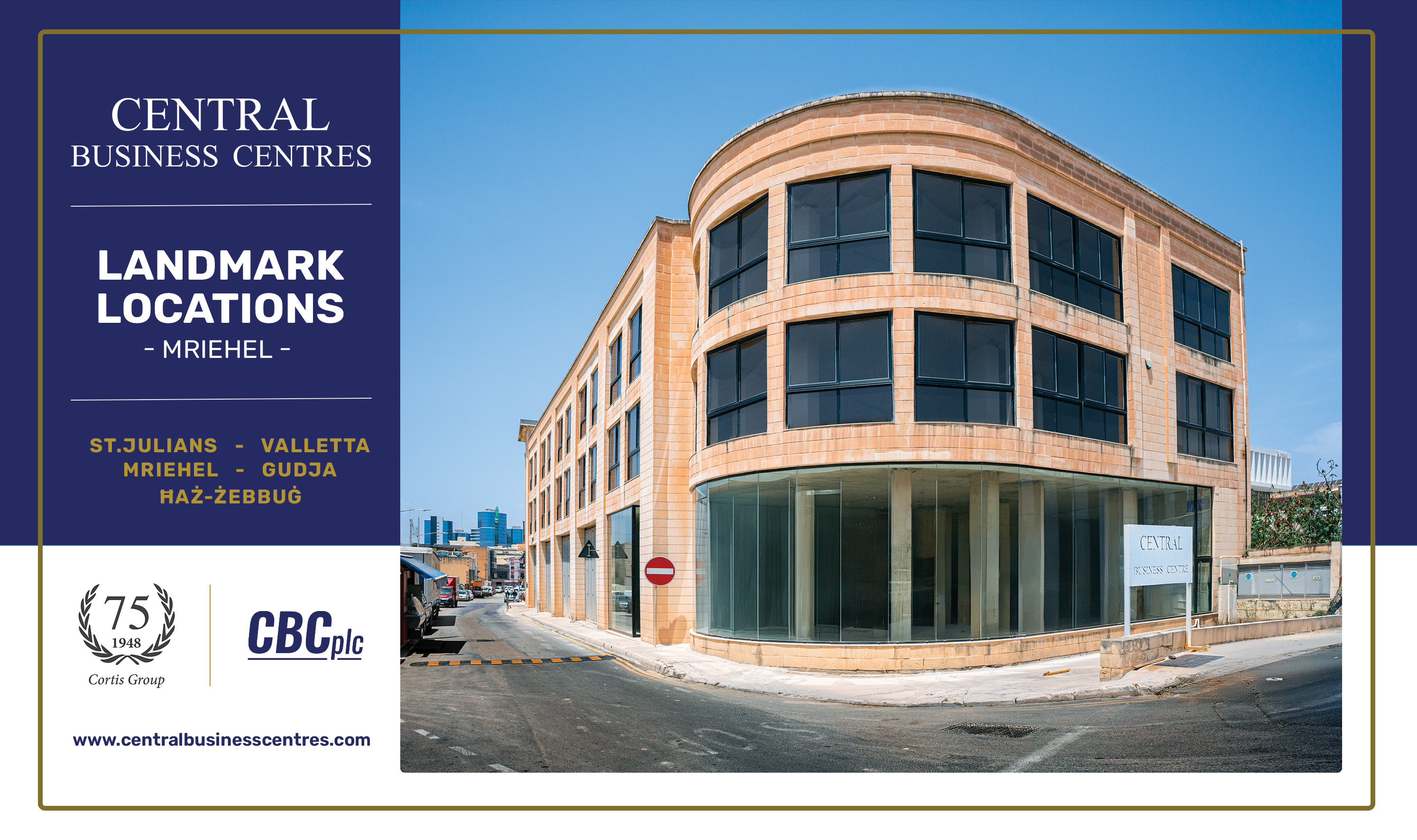 Newly refurbished offices at CBC Mriehel